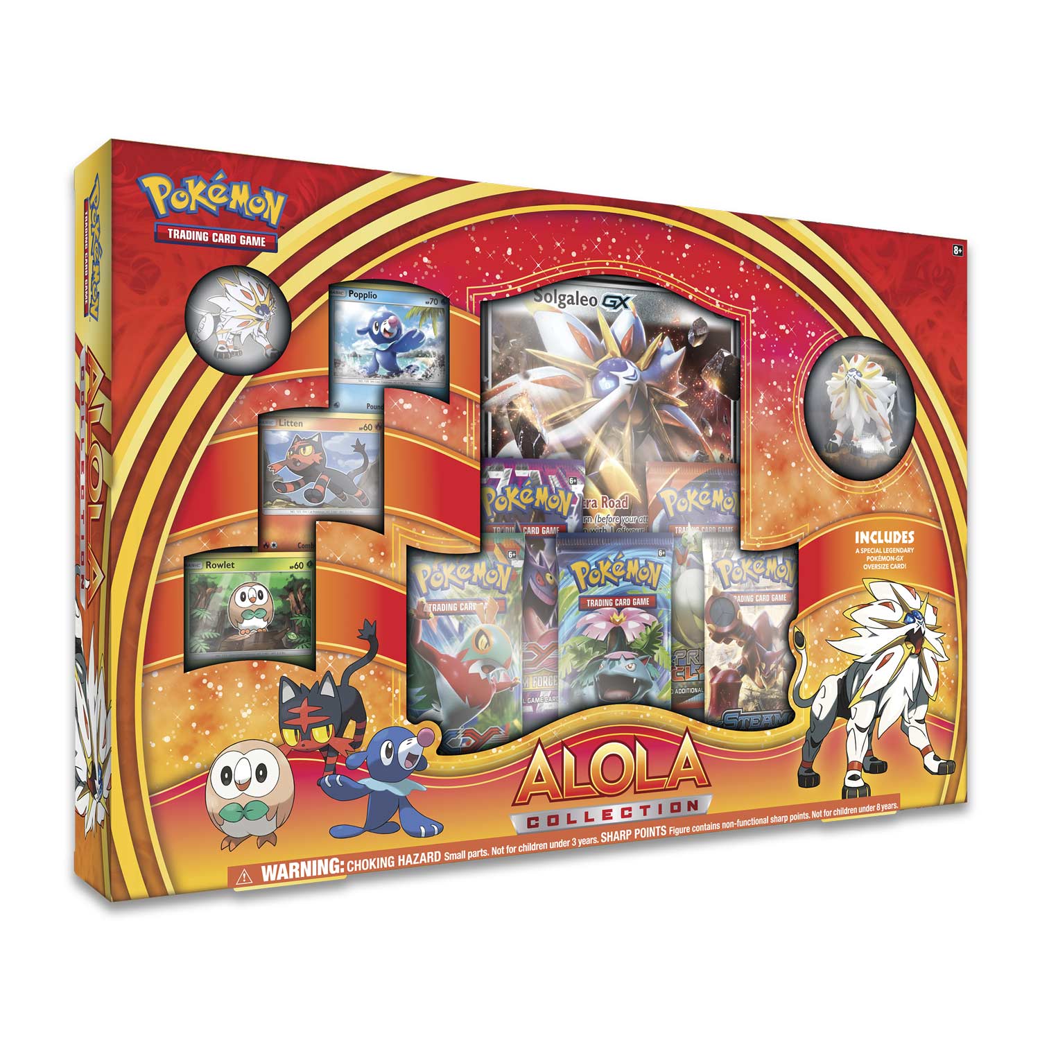 Pokemon hot Solgaleo GX Challenge Box